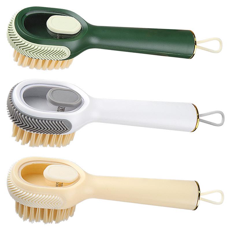 Brosse de Nettoyage Automatique à Pompe pour Chaussures en Daim pour Étudiants