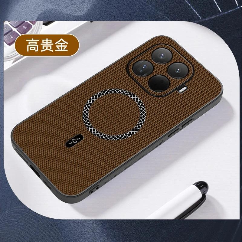 For XiaoMi 17T 15T Pro Case New Magnetic Triangles Skin-Friendly Anti-Fall Cover For Xiaomi 17T Pro Wireless Charging Funda