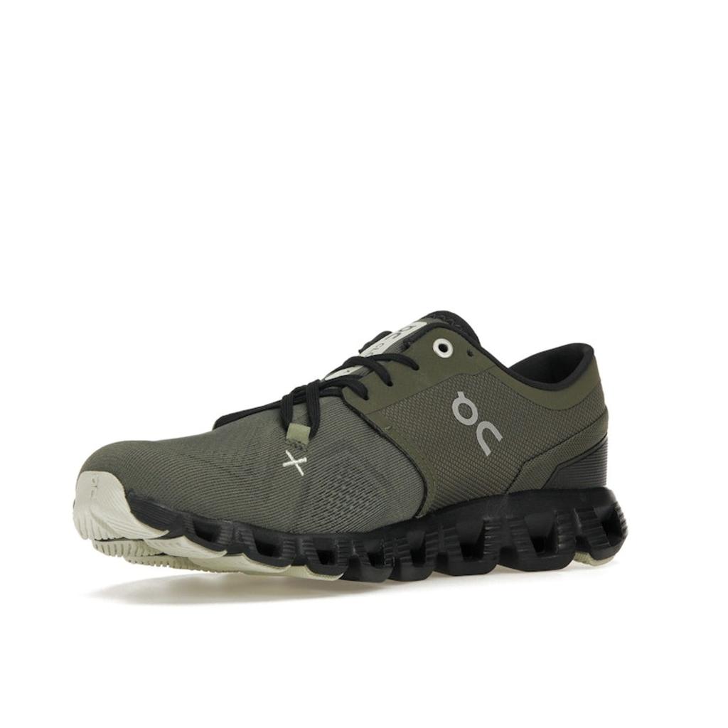 ON Cloud X 3 Olive Reseda Pánské tenisky Zelené 60.98704