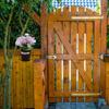 (1 Piece) (White Iron Frame 15cm) Round Balcony Railing Hanging Rack, Garden Iron Frame, Wall Mounted Flower Pot,