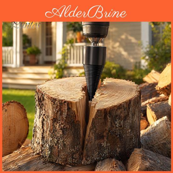 Splitter Drill Tool 324250mm Wood Bit Firewood Log With Hex Metal Bit Round Shank Handle Heavy Duty Electric Hammer Antislip