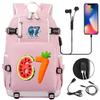 USB Charging Backpack for Teen Students Travel Laptop Daypack 67 Gourmet Style Lightweight Water-Resistant Large Capacity