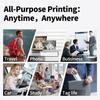 A4 Inkless Bluetooth Thermal Mini Printer for Tattoos, Documents, Photos, Office Labels.