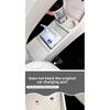 For Geely EX2 2025 2026 Center Console Lower Storage Box Silicone Non Slip Mat Car Interior Organizer Tray