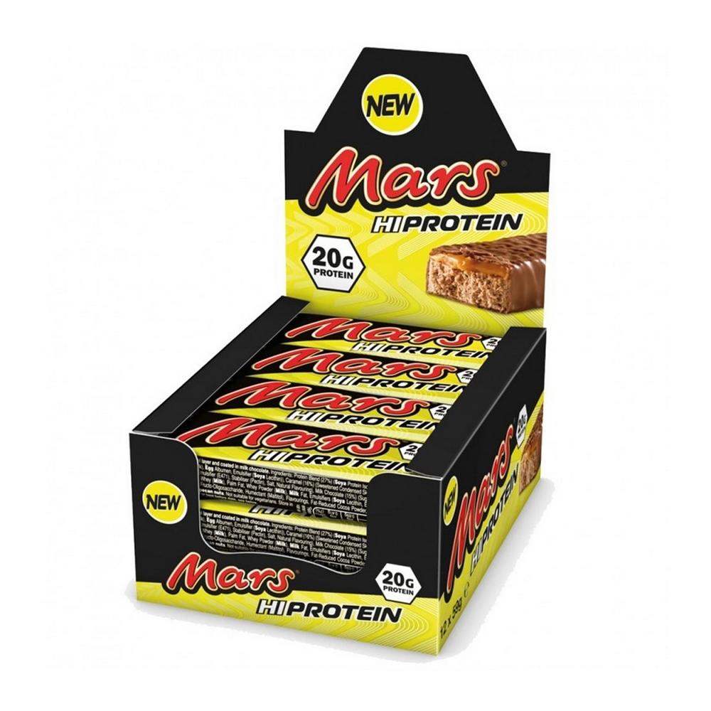 Barretta Mars Proteica al Cioccolato Originale 59g X 12 Confezioni 1 Scatola
