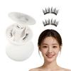 Kyomoto Magnetische Wimpern - Beliebte, Ultraleichte Magnetische Wimpern, Integrierte 3D Magnetische Wimpern, Kein Kleber oder Eyeliner Benötigt,