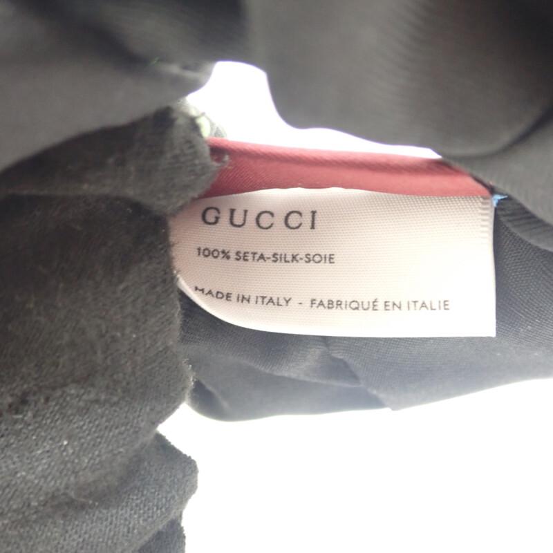GUCCI  831629_3G001_1060 hair accessory black silk Women
