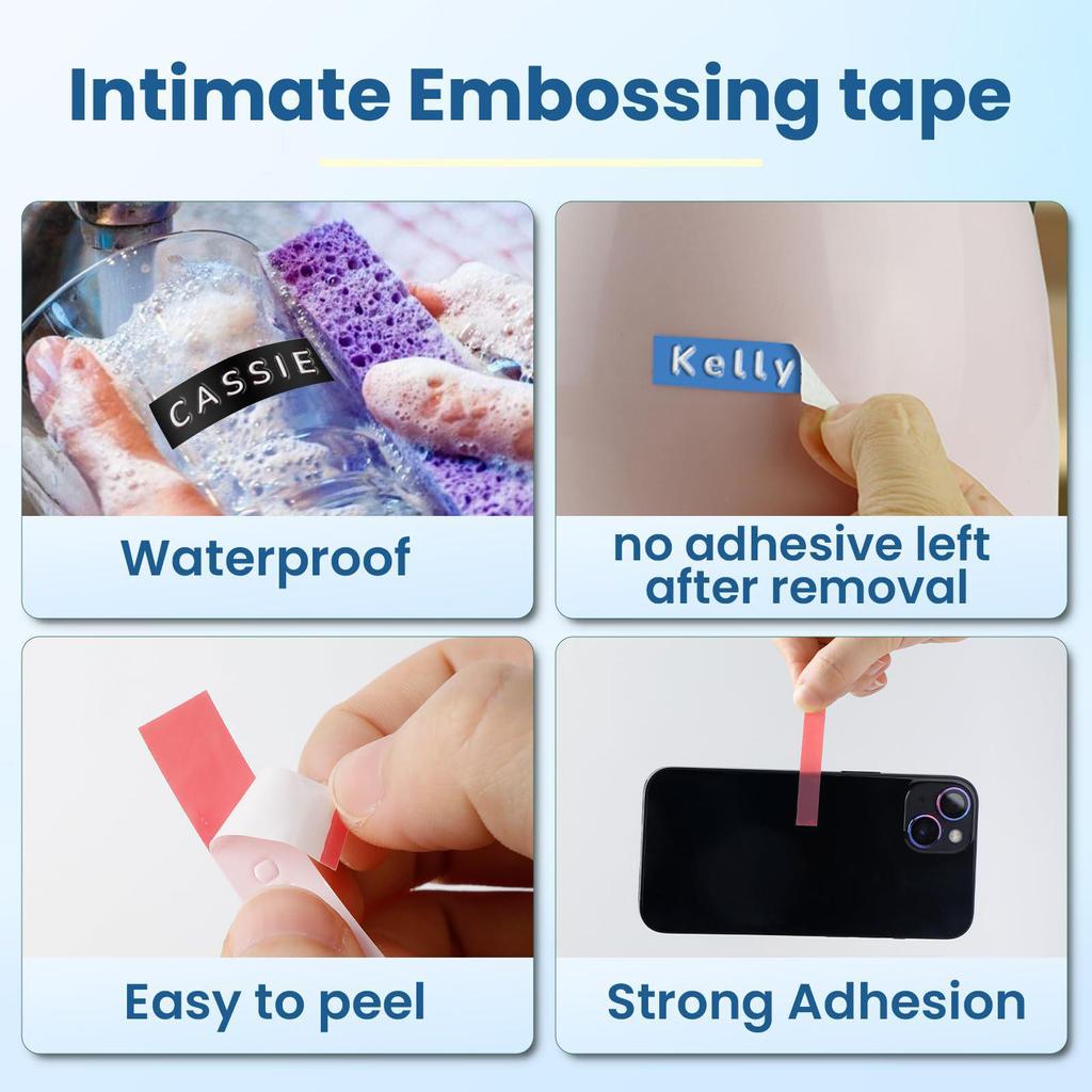 E975 Portable DIY Manual Label Printer