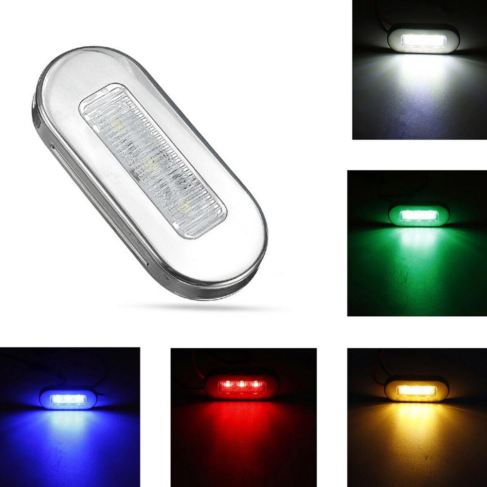 Waterproof Marker Light Yacht Marine Boat 3 LED 4x