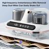 10000PA Double-cup Mite Remover Strong Suction Intelligent Ultraviolet Disinfection Vacuum Cleaner Wireless Remover