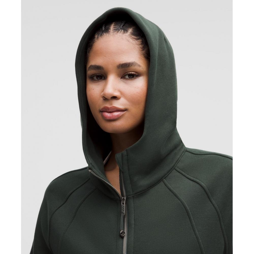 Lululemon Scuba Oversized Full Zip Hoodie Rainforest Green