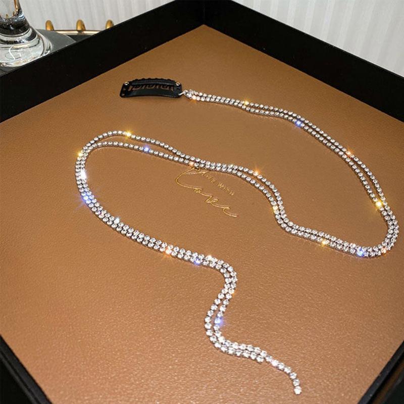 Handgefertigtes Süßes Hochzeitskopfstück Kristall Braut-Kopfkette Diadem Haarschmuck für Damen Strass Stirn-Haarband Zubehör