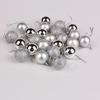 24 Pcs/Set Decorative Xmas Bauble Delicate Balls Decorations Xmas Tree Pendants