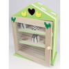 MégaCréa DIY - Holzschrank für 6 Eier Eierbox 21 x 26 x 9 cm