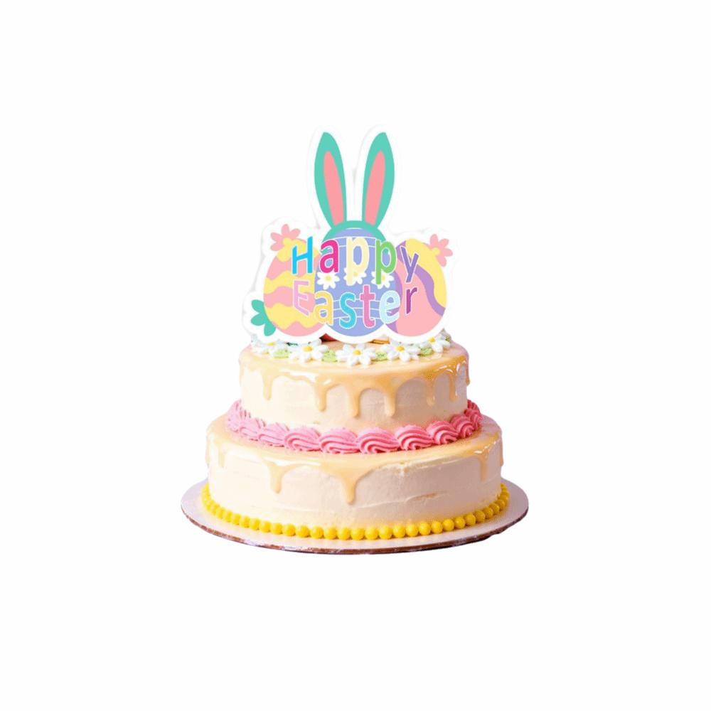 Creative Easter Party Decorations Rabbit Cute Easter Theme Decor Easter Party Background DIY Rabbit Egg Banner Party Atmosphere