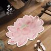 Bathroom Floor Mat Absorbent Quick Drying Foot Mat Shaped Bathroom Door Wear-resistant Carpet