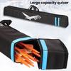 Bolsa de flecha portátil com alça Oxford Tecido impermeável Grande capacidade Flecha de arco e flecha Quiver Case Bolsa de transporte Tiro Acessórios de caça