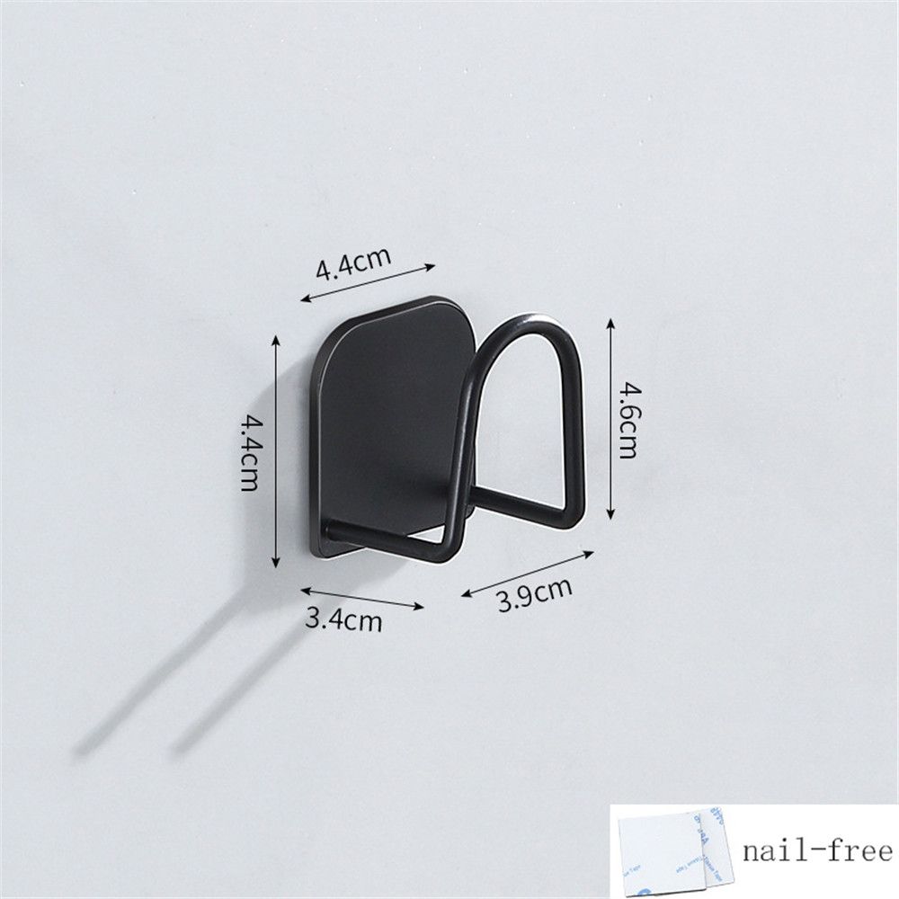 

Kitchen Self Adhesive Sink Sponges Hook Sponges Holder Storage Holder Drain Drying Rack S чорний