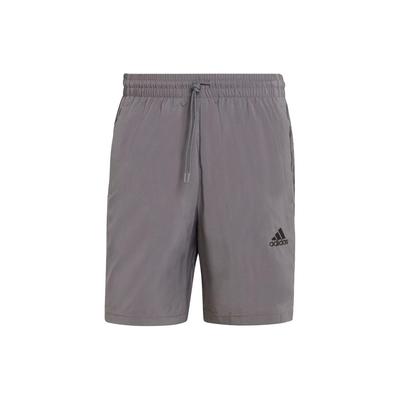 Logo Print Three-Stripes Casual Straight Shorts Men Bottoms Grey IC1494