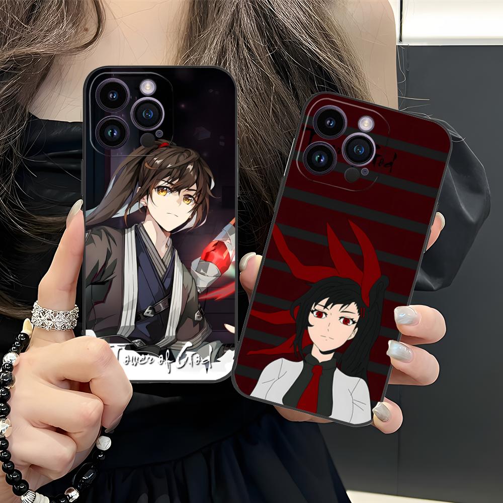 Anime Game Tower of God Phone Case for iPhone 17 16 15 14 13 12 11 X XR XS 8 7 Air Pro Max Plus Mini Colorful Cover Cover Pretty