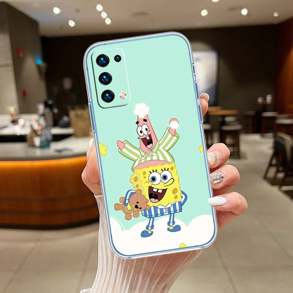 SpongeBob Patrick Star Phone Case for Motorola Edge 20 30 S30 40 50 Fusion Lite Plus Pro Neo Ultra One Hyper Power Action Zoom Macro Vision