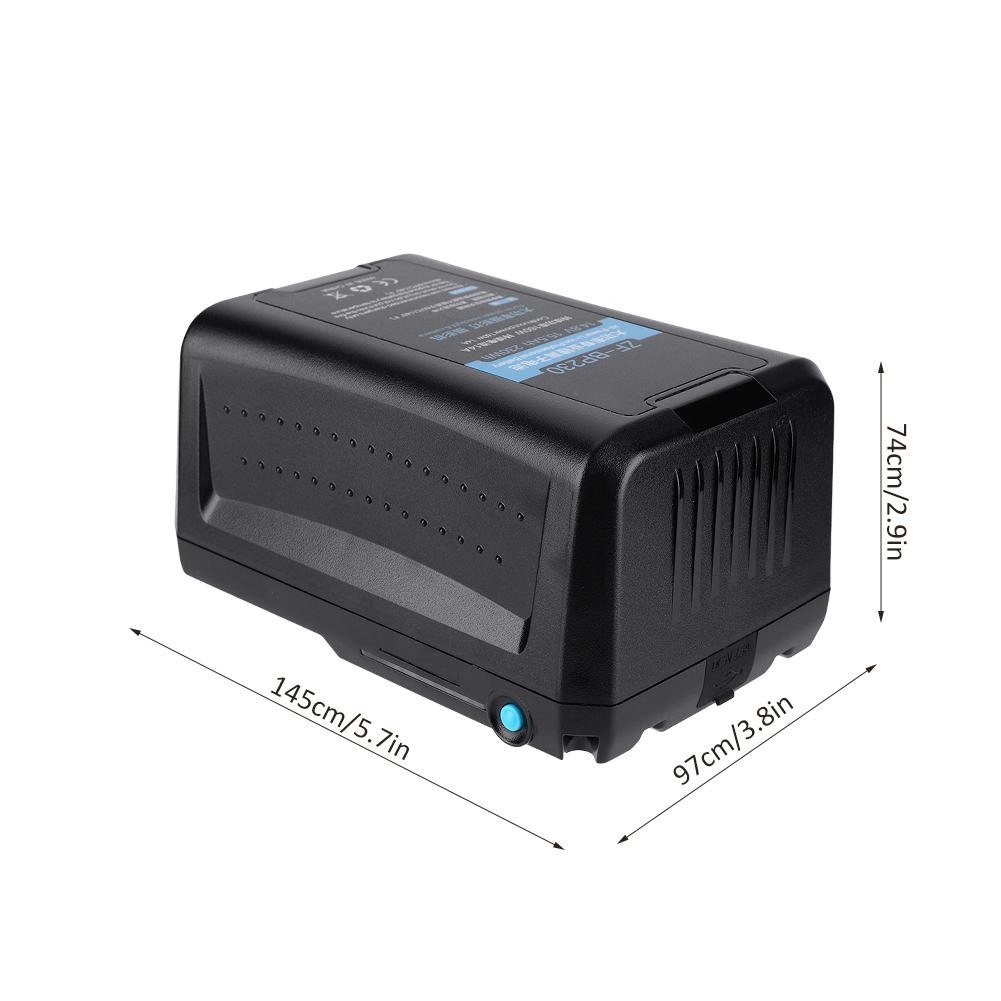 Camera LED Light Battery for BP-190 Digital Cameras Batteries Camcorder(BP-190)