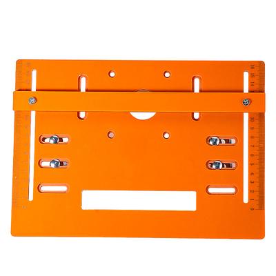 Circular Saw Guide Rail Bottom Plate Adjustable Cutting Machine Handheld Saw Backing Mountain Woodworking Bench Accessories