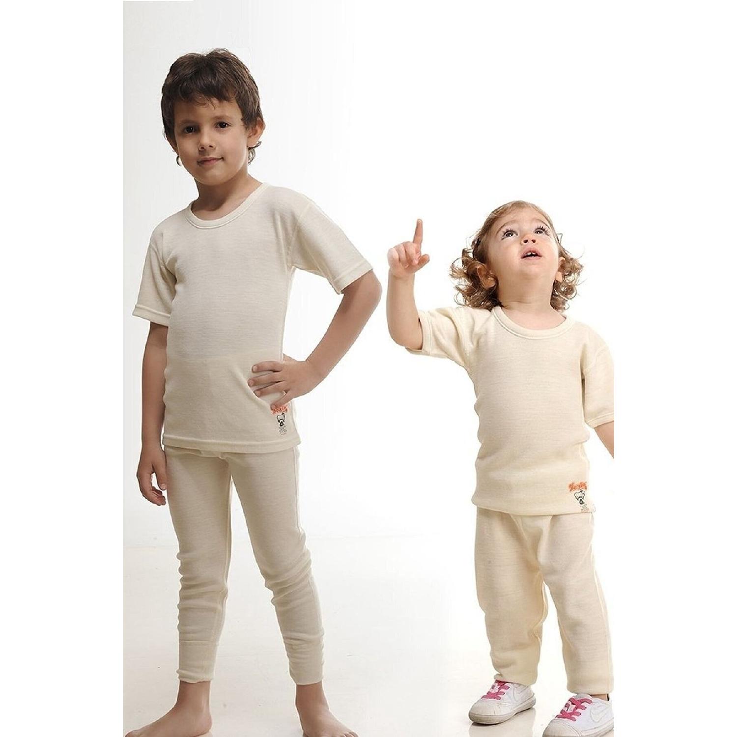 

Детская термофланелевая шерсть 1 Yaş экрю