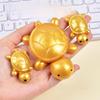 Creative Novelty Fidget Mochi Taba Squishy Funny Golden Turtle Slow Rebound Solid Kawaii Little Golden Turtle Cute Gift Kids Toy