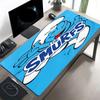 Blue Smurfs Print Mouse Pad, Anti‑Slip Desktop Keyboard Mat, for PC Laptop Gaming Working Daily Use, Cool Festival Surprise Gift