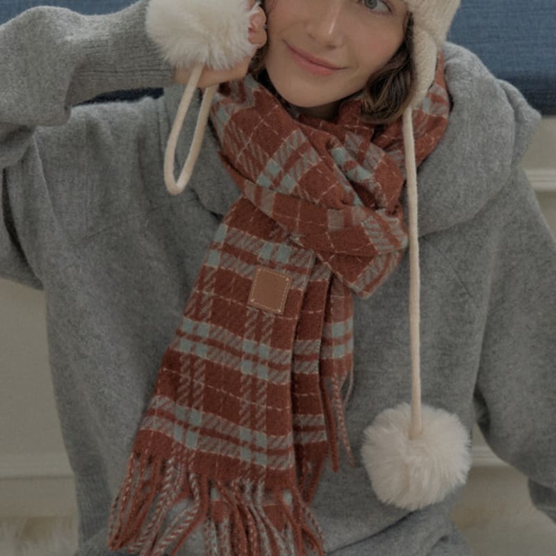 RaJu Classic Check Muffler_7 Color