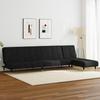 VidaXL Set of 2 Sofas Black Velvet 3216298