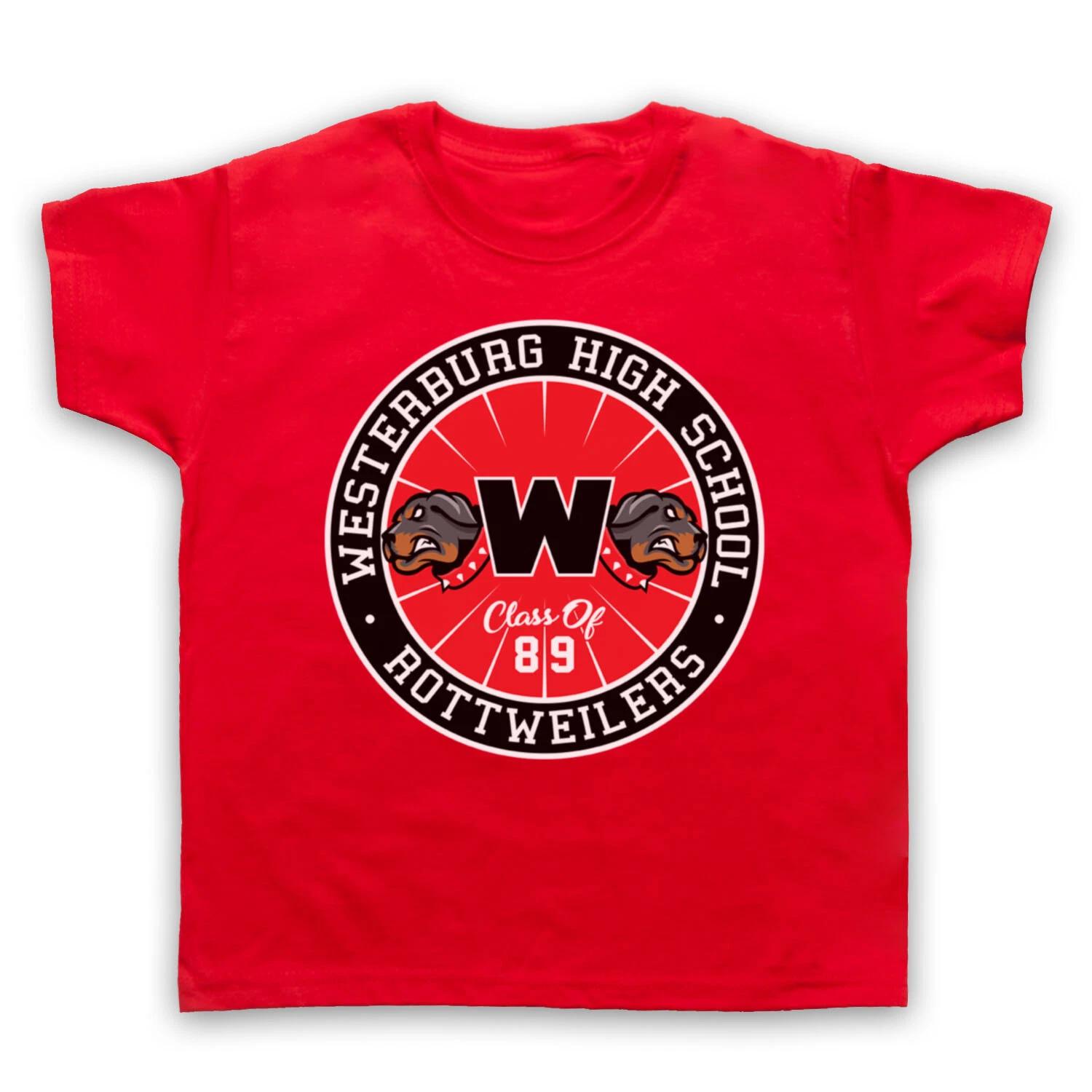 

HEATHERS WESTERBURG HIGH SCHOOL ROTTWEILERS LOGO FILM KIDS CHILDS T-shirt 140