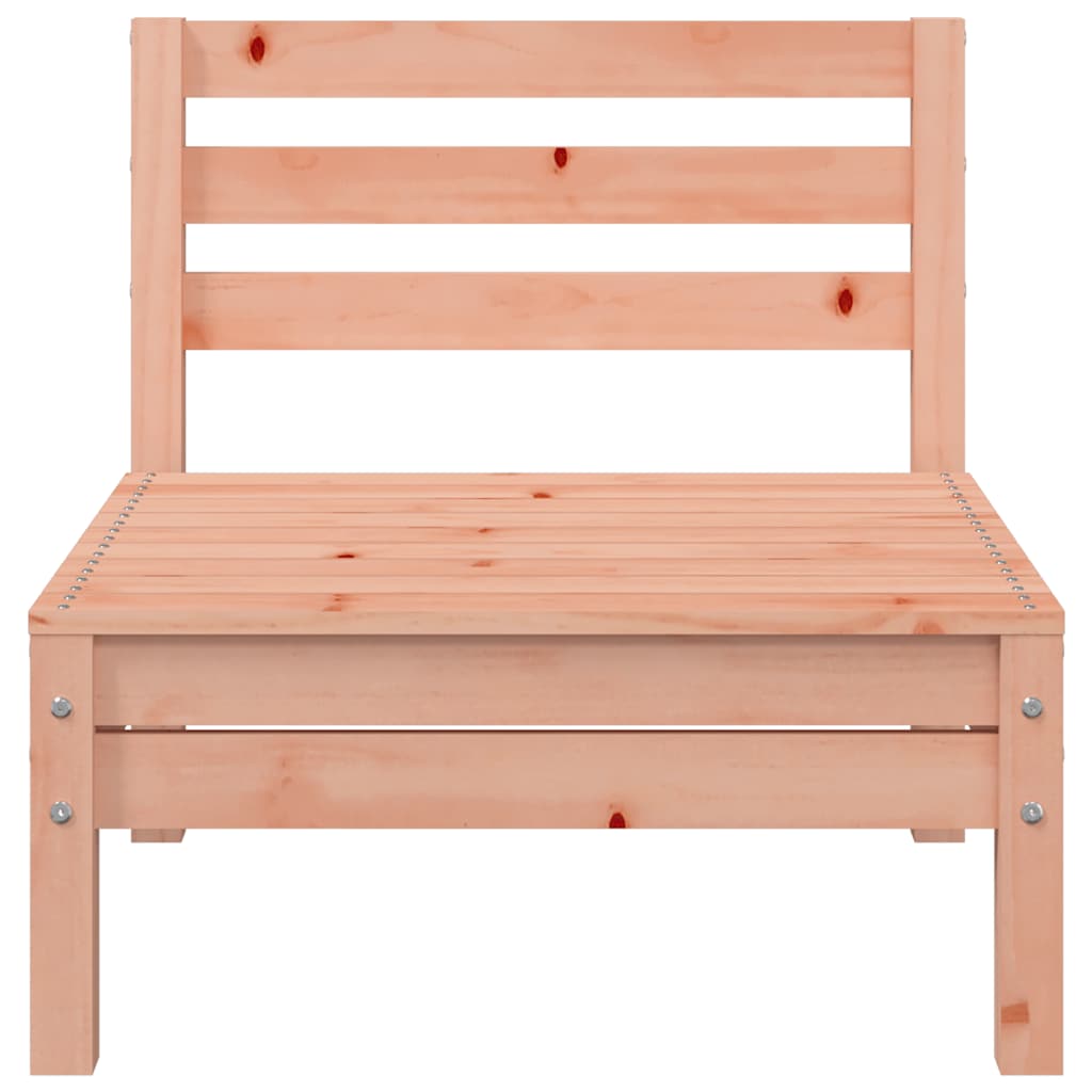 Garden Sofas Without Armrests 4 pcs Solid Douglas Fir Wood