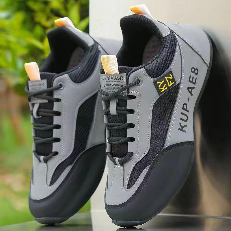 22 New Spring and Summer Sub-leather Sneakers Soft-soled Running Casual Shoes