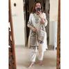 Cotton Flex Kurti Pant Dupatta Set Indian Bollywood Ethnic Salwar Kameez Dress
