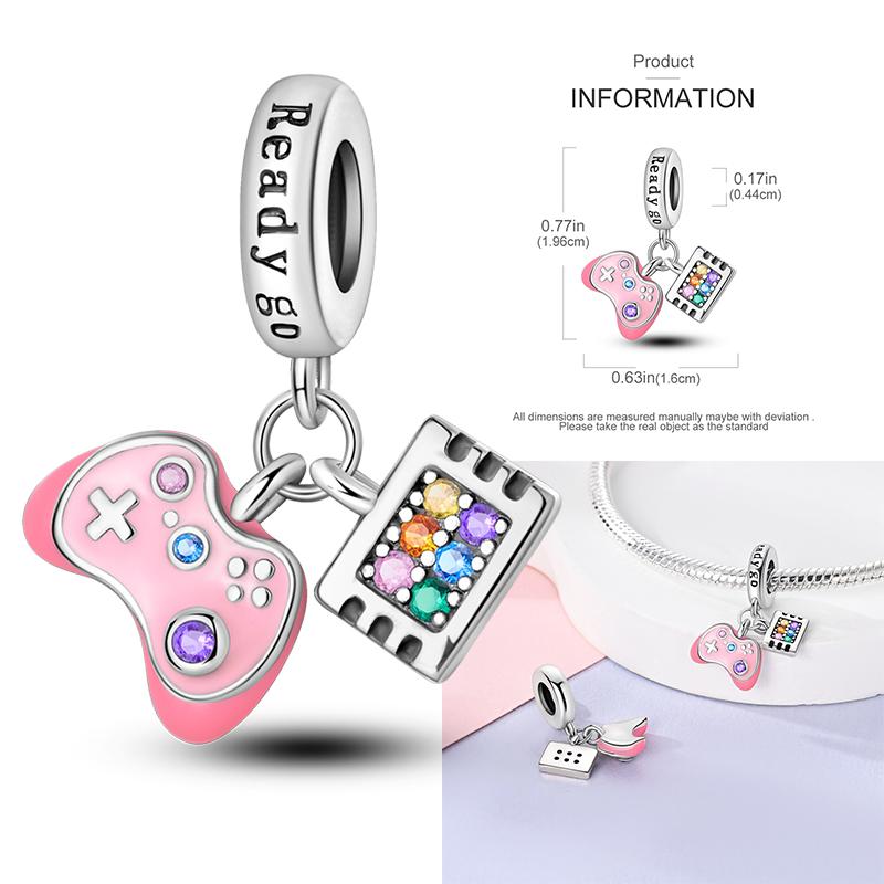 Copper Charms Clock Ocean Sea Turtle Mermaid Heart Shape Beads Fit Original Pan Pendant Bracelet Diy Woman Jewelry