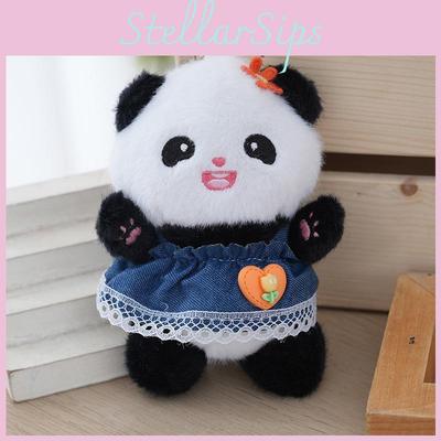 Panda Plush Keychain Toy With Pp Cotton Filling For Kids And Collectors