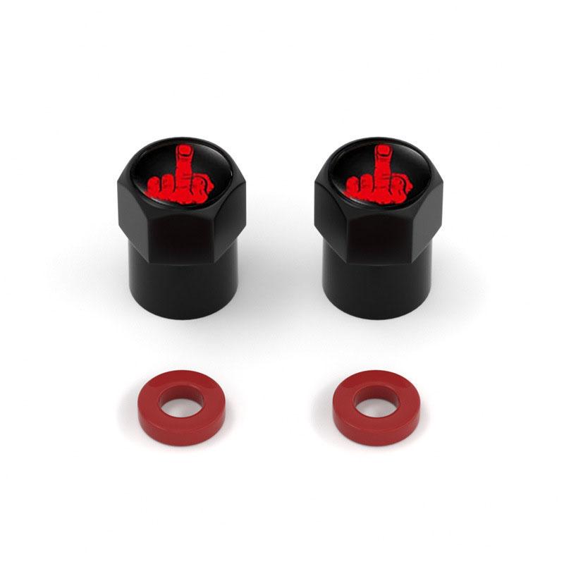 4Pcs/Set Tire Valve Caps Premium Metal Rubber Seal Tire Valve Stem Caps Dust Proof Covers Universal fit for Cars Accessories Stem Caps1