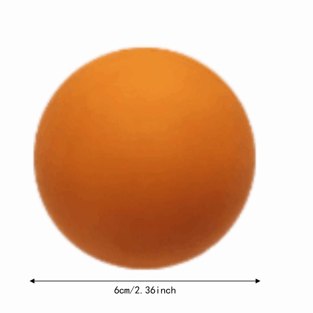 5 Stück Gummi-Squashball Hohlstruktur Hüpfender Squashball Indoor-Sportarten