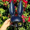 Festival Rabbit Face Mask with Elastic Headgears Realistic Rabbit Mask Rabbit Face Mask Costume for Adult Cosplays