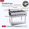 Yishunda Commercial Stainless Steel Gas Claypot Stove with Flameout Protection