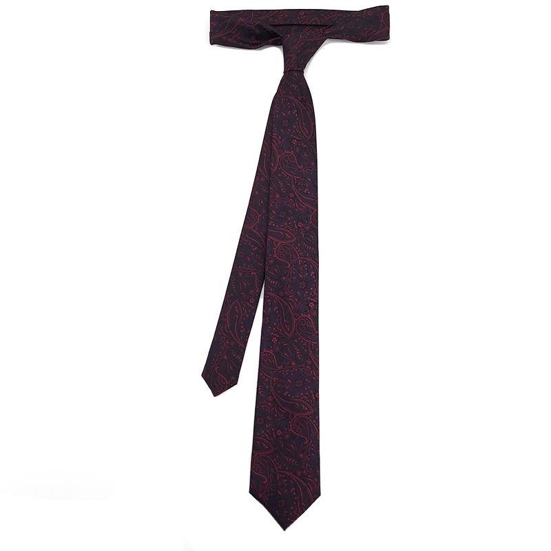 Fashion Style 7 Cm Jacquard Retro Striped Neck Tie Green Versatile Casual Ins Neck Ties for Men and Women Shirt Accessory