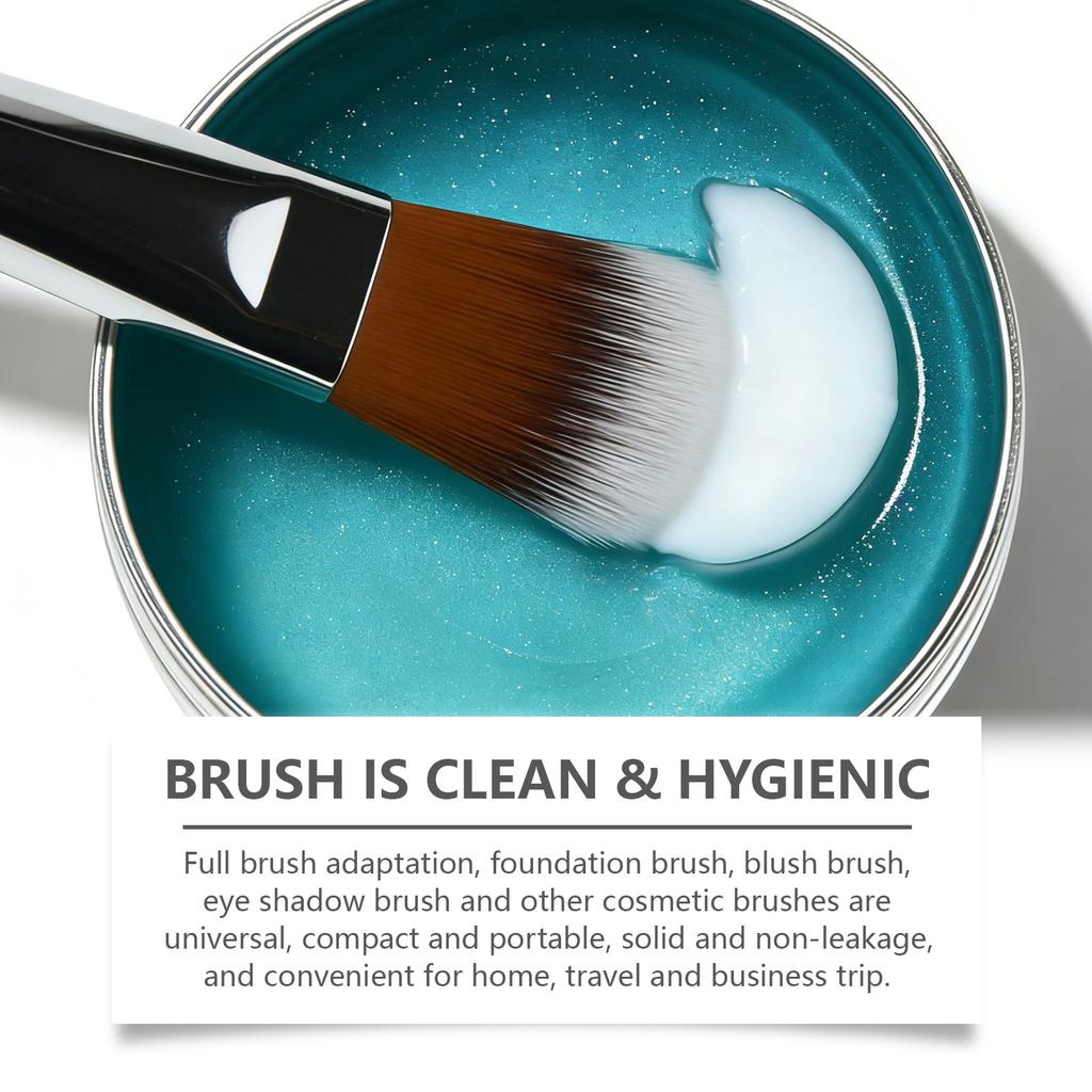 Makeup Brush Cleaning Soap Is A Cleaner Specially Designed For Makeup Tools. It Has A Remarkable Cleaning Effect And Is Easy To Rinse.