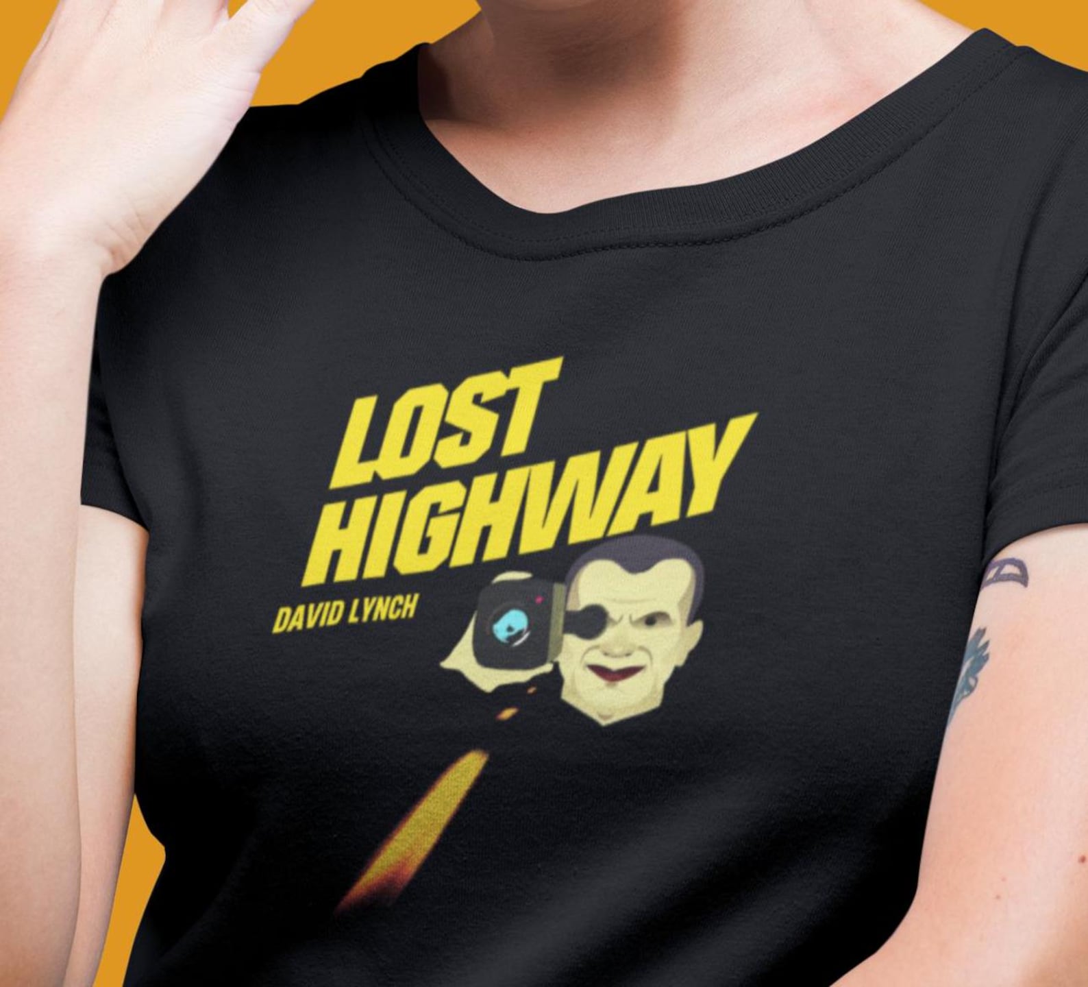 Lost Highway T-Shirt – David Lynch Cult Film Tee 3XL