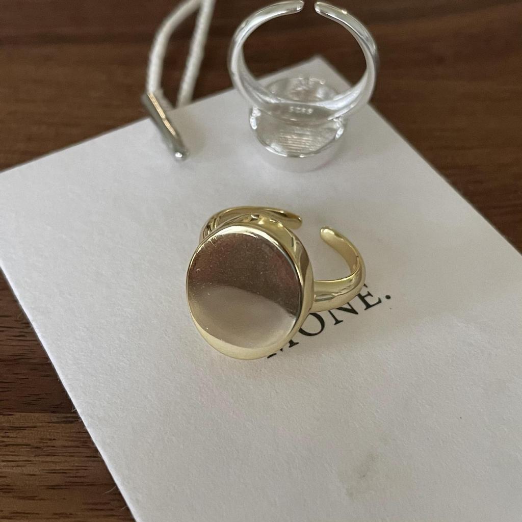 Xiaomi BF CLUB 925 Sterling Silver Ring For Women Jewelry Round Finger Open Vintage Handmade Ring Allergy For Party Birthday Gift