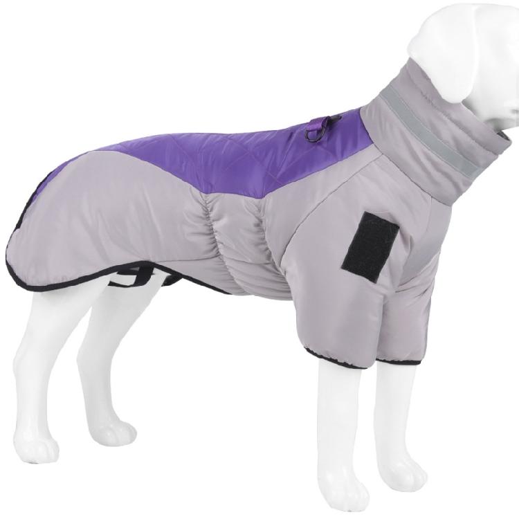 Winter Dog Coat Warm Turtleneck Dog Clothes Waterproof High Neck Jackets Vest