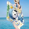 Cute Dog Sweet Dreams Beach Towel, Super Soft Microfiber, Gift for Her/Him, Birthday, for Pool, Beach, Travel, Home Decor Fan gifts