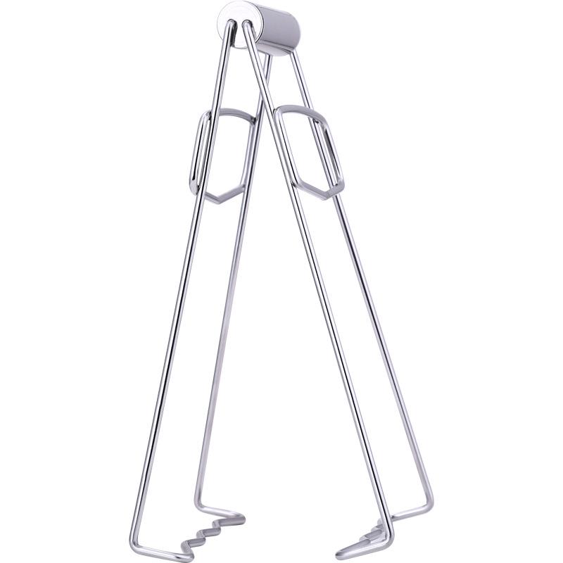 

1 шт. складной зажим для горячей посуды из нержавеющей стали, антиожоговый зажим для миски, держатель для тарелок и кастрюль, держатель для кухонных принадлежностей, кухонный инструмент