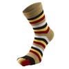 Women's Colorful Mid-Calf Five-Finger Cotton Socks - Sweat-Absorbent, Toe Style for All Seasons